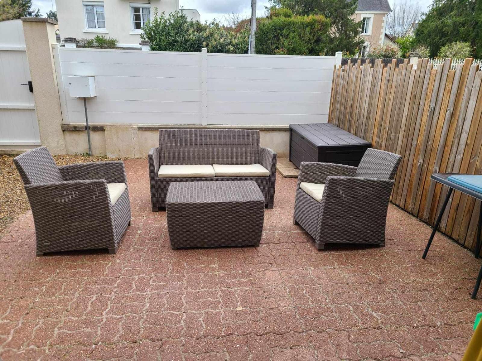 Logement Amboise Centre Avec Terrasse Privee Exterior foto